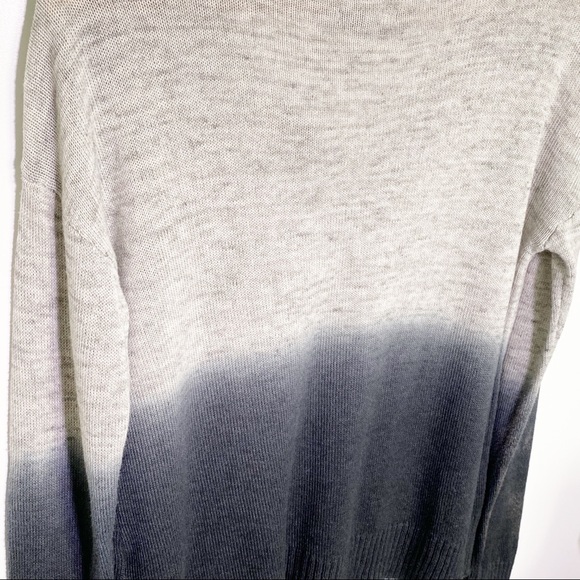 Ombré Oversize Knit Sweater AEO in Gray Black - Picture 8 of 8